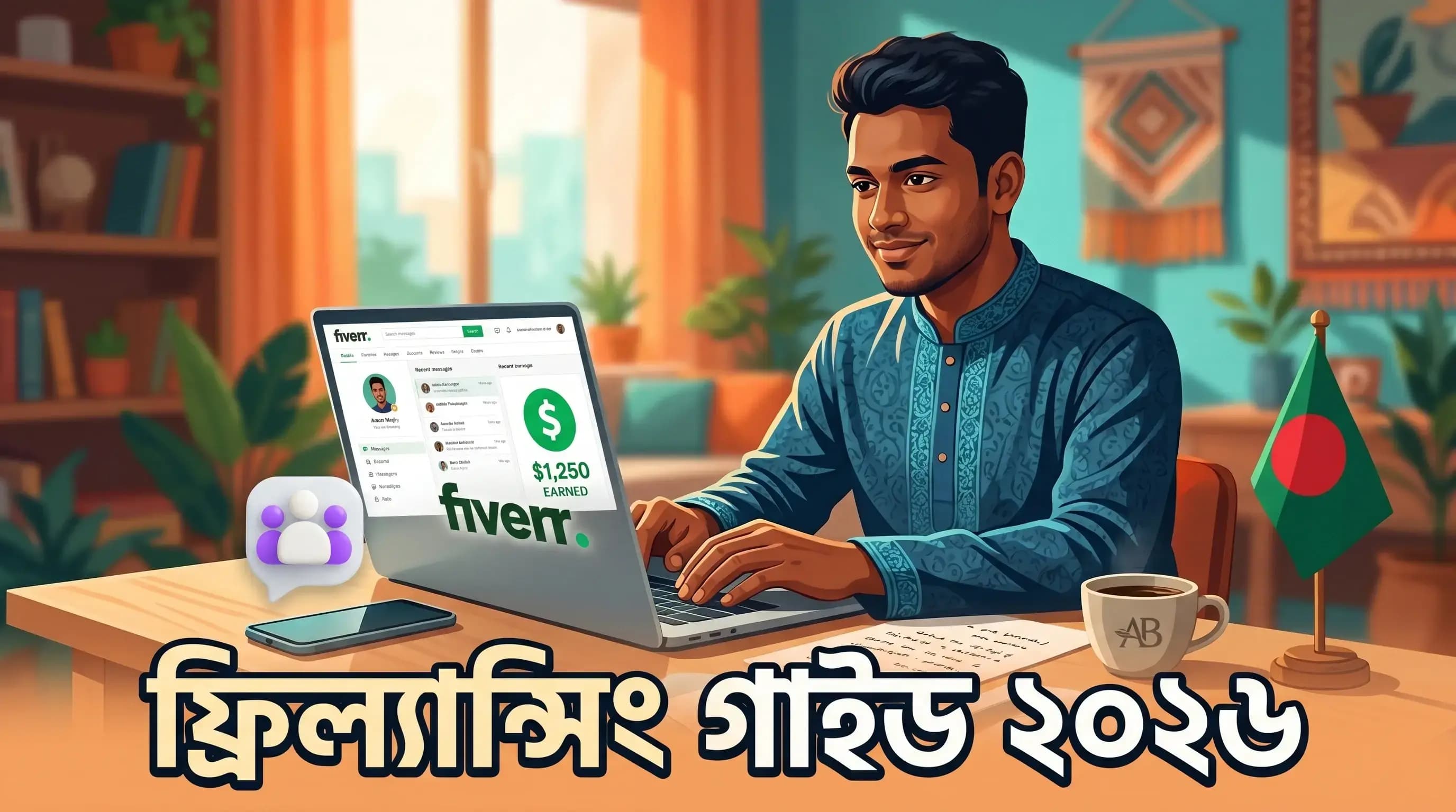 ফ্রিল্যান্সিং শুরু করবেন কীভাবে? ২০২৬ Beginner Guideফ্রিল্যান্সিং শুরু করবেন কীভাবে? ২০২৬ Beginner Guide